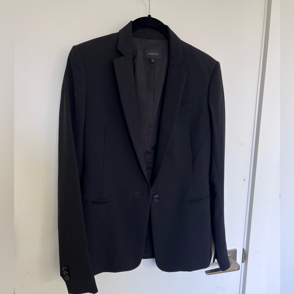 THEORY // wool Dancey Reedly blazer